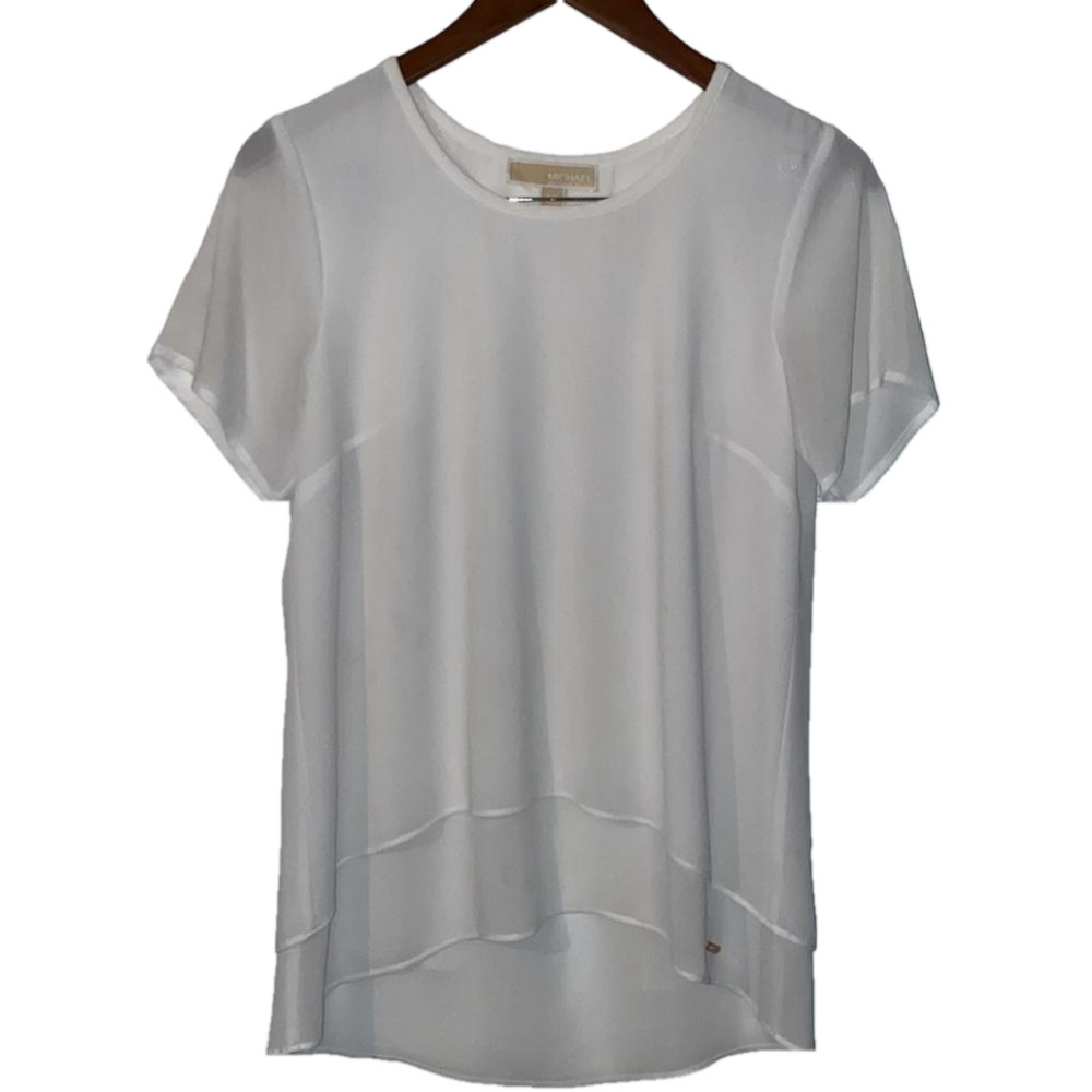 3/$30 Michael Kors White Blouse